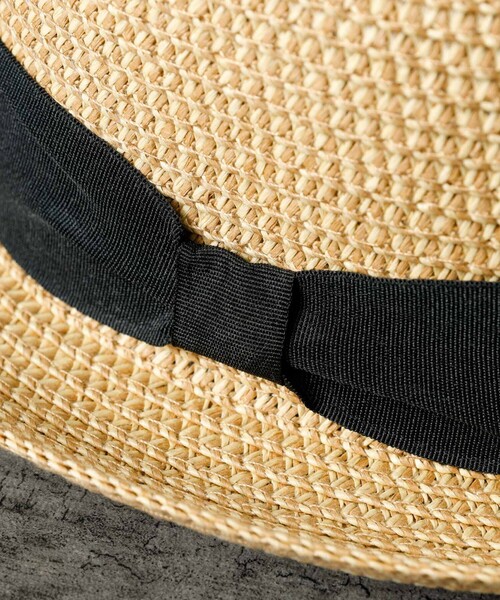 Ruben（ルーベン）の「【RUBEN/ルーベン】BLADE BOWLER HAT/ブレードボーラーハット/折りたたみ可能（ハット・メンズ・ブラック/ベージュ・フリー）」の17枚目の写真