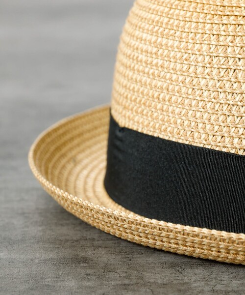 Ruben（ルーベン）の「【RUBEN/ルーベン】BLADE BOWLER HAT/ブレードボーラーハット/折りたたみ可能（ハット・メンズ・ブラック/ベージュ・フリー）」の18枚目の写真