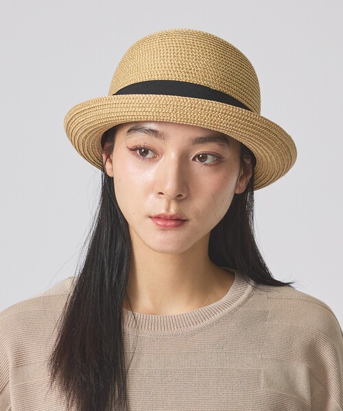 Ruben（ルーベン）の「【RUBEN/ルーベン】BLADE BOWLER HAT/ブレードボーラーハット/折りたたみ可能（ハット・メンズ・ブラック/ベージュ・フリー）」の21枚目の写真