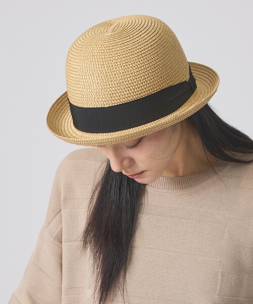 Ruben（ルーベン）の「【RUBEN/ルーベン】BLADE BOWLER HAT/ブレードボーラーハット/折りたたみ可能（ハット・メンズ・ブラック/ベージュ・フリー）」の22枚目の写真