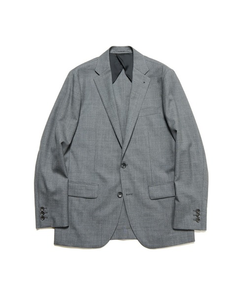 SOPHNET.(ソフネット)の「SUMMER MERINO WOOL STANDARD 2BUTTON JACKET(テーラードジャケット・メンズ・ブラック/グレー/ネイビー・LARGE/SMALL/MEDIUM/X-LARGE)」の3枚目の写真
