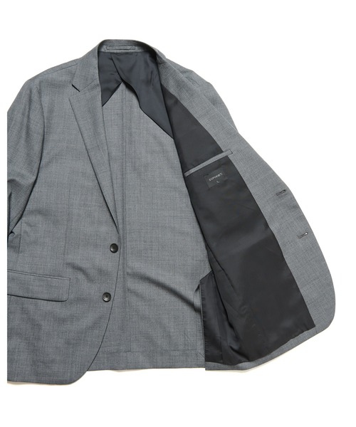 SOPHNET.(ソフネット)の「SUMMER MERINO WOOL STANDARD 2BUTTON JACKET(テーラードジャケット・メンズ・ブラック/グレー/ネイビー・LARGE/SMALL/MEDIUM/X-LARGE)」の12枚目の写真