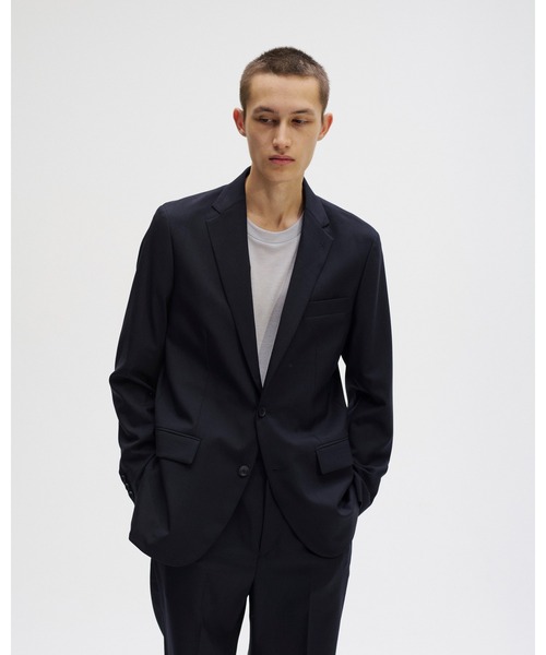 SOPHNET.(ソフネット)の「SUMMER MERINO WOOL STANDARD 2BUTTON JACKET(テーラードジャケット・メンズ・ブラック/グレー/ネイビー・LARGE/SMALL/MEDIUM/X-LARGE)」の4枚目の写真