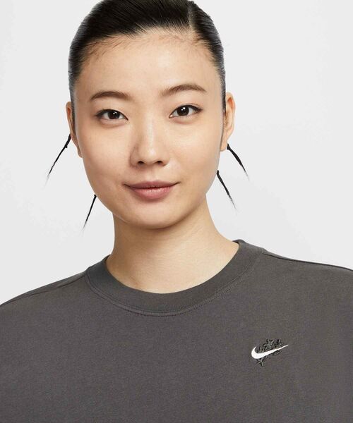 【新品】NIKEロングスリーブUS-M セール】ナイキ スポーツウェア ウィメンズ ロングスリーブ
