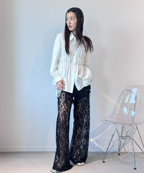 【即日発送】drop patternデニムパンツ　２色　新品 GOLDSIGN ゴールドサイン *カラーデニムパンツ*コットンブリーチ