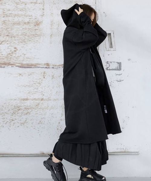 antiqua（アンティカ）の「綿100% ライトアウター 花粉 パーカー（その他トップス・レディース・ブラック・ONESIZE）」の11枚目の写真