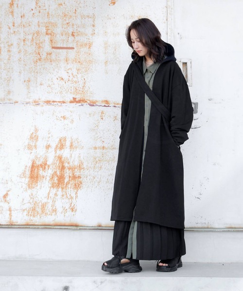 antiqua（アンティカ）の「綿100% ライトアウター 花粉 パーカー（その他トップス・レディース・ブラック・ONESIZE）」の13枚目の写真