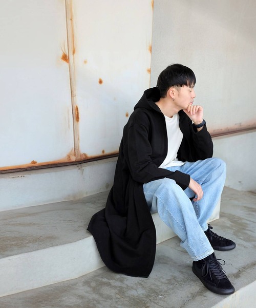 antiqua（アンティカ）の「綿100% ライトアウター 花粉 パーカー（その他トップス・レディース・ブラック・ONESIZE）」の16枚目の写真