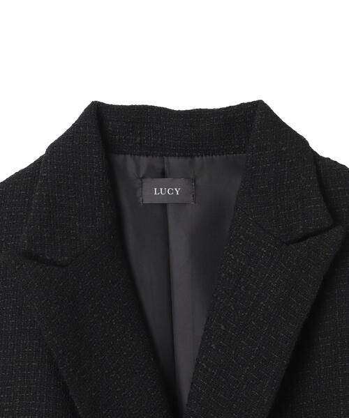 LUCY（ルーシー）の「LUCY/ツイードダブルテーラードジャケット（テーラードジャケット・メンズ・ブラック・MEDIUM/LARGE）」の20枚目の写真