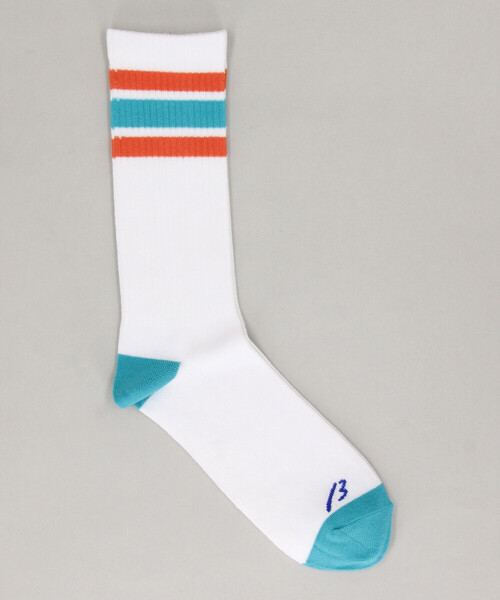 β MEN（ベータメン）の「カラースポーツ ソックス（ソックス/靴下・メンズ・ブラック/イエロー/ネイビー/ホワイト/ブルー・27.0cm）」の2枚目の写真