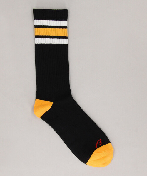 β MEN（ベータメン）の「カラースポーツ ソックス（ソックス/靴下・メンズ・ブラック/イエロー/ネイビー/ホワイト/ブルー・27.0cm）」の3枚目の写真