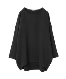 mizuiro ind ジョーゼットボートネックコクーンプルオーバー
