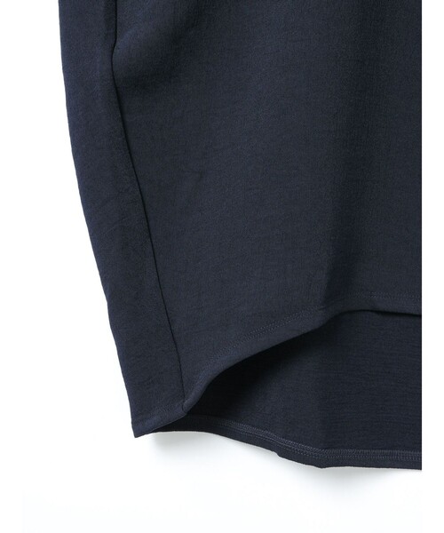 mizuiroind（ミズイロインド）の「mizuiro ind ジョーゼットボートネックコクーンプルオーバー（Tシャツ/カットソー・レディース・アイボリー/ネイビー/ブラック・FREE）」の20枚目の写真