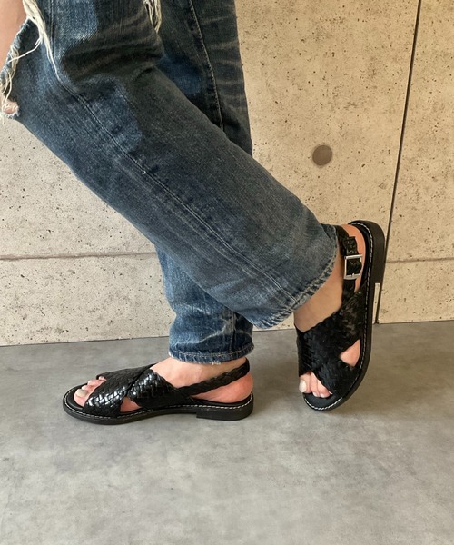 クロスサンダル ALL BLACK│Jeffrey Campbell OFFICIAL ONLINE