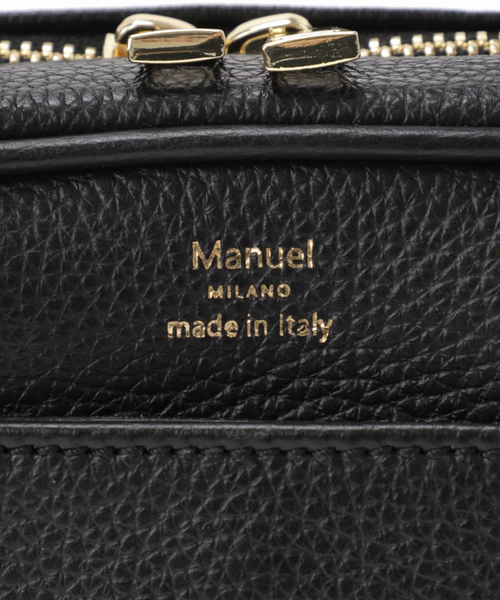 IENA(イエナ)の「《追加5》Manuel MILANO/マニュエルミラノ 別注 レザーバッグ MIDI(ハンドバッグ・レディース・ブラック・FREE)」の18枚目の写真