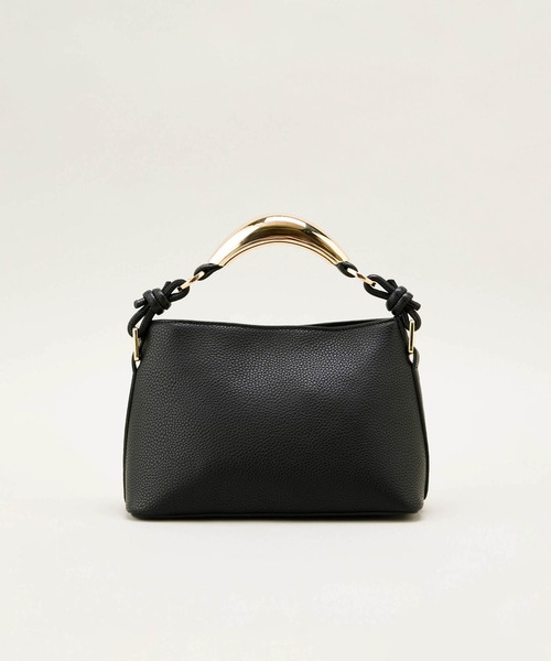 LE VERNIS/ルベルニSCULPTURE BAG ハンドバッグ　黒オシャレ LE VERNIS] Sculpture bag S | CASSELINI ONLINE SHOP