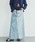 MIRROR STOKE�i�~���[�X�g�[�N�j�́u�yZOZO����zCOLOR PANEL DENIM SKIRT/�J���[�p�l���f�j���X�J�[�g�i�X�J�[�g�j�v�b�T�b�N�X�u���[