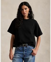 POLO RALPH LAUREN | コットン ジャージー クロップド クルーネック Tシャツ(Tシャツ/カットソー)