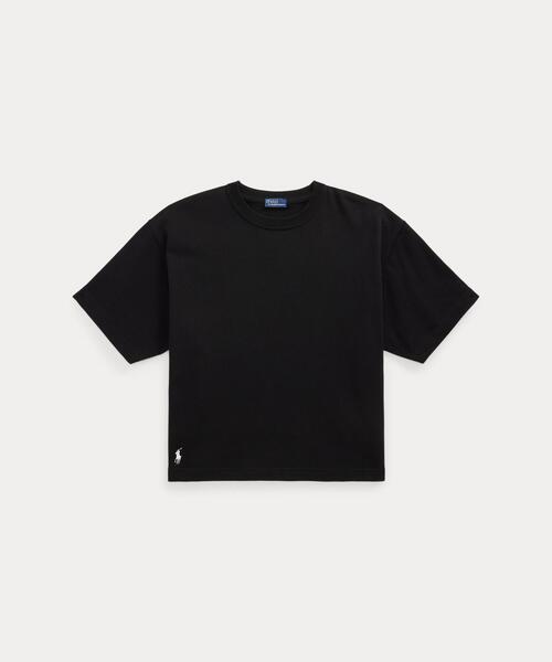 コットン ジャージー クロップド クルーネック Tシャツポロラルフローレン コットン ジャージー クロップド クルーネック Tシャツ（Tシャツ