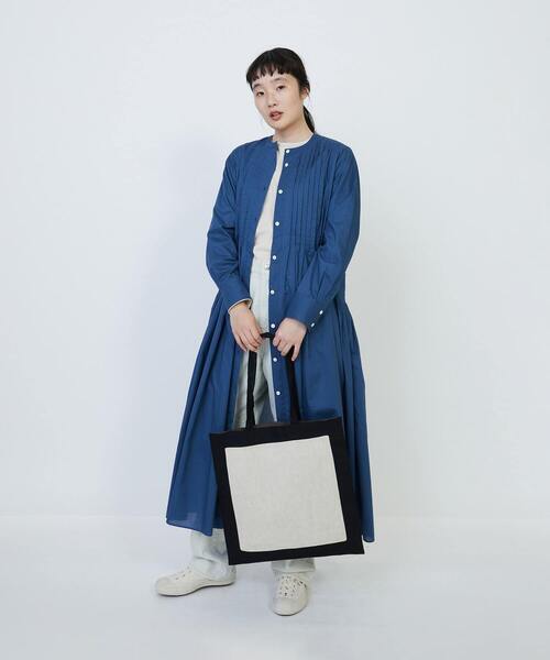 LOISIR(ロワズィール)の「額縁トートバッグ(トートバッグ・レディース・ブラック/グリーン・FREE)」の12枚目の写真