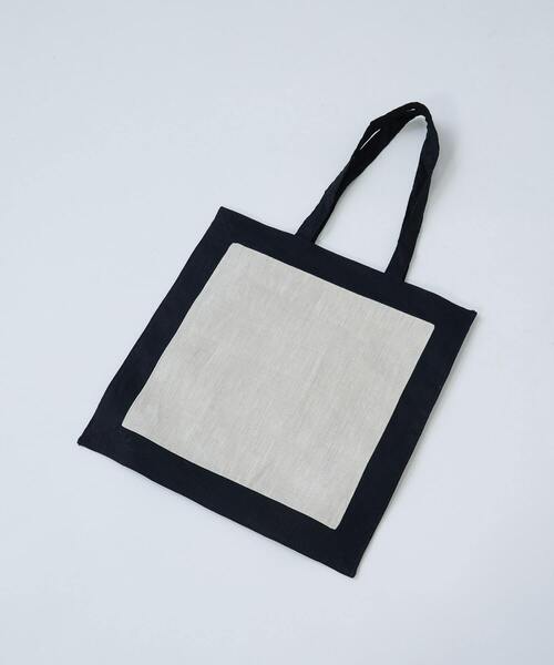 LOISIR(ロワズィール)の「額縁トートバッグ(トートバッグ・レディース・ブラック/グリーン・FREE)」の3枚目の写真