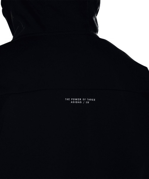 adidas(アディダス)の「アディダス adidas Adptn レギュラーフィット テクスチャード ダブルニット フード付きトラックジャケット(ジャージ・メンズ・ブラック/ホワイト/オリーブ・S/M/L/LL/3L)」の12枚目の写真