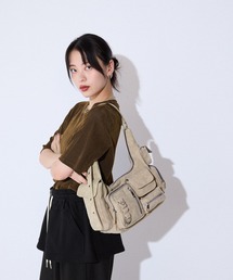 JEANASIS ナイロンワンショルダーバッグ JEANASIS（ジーナシス）の「ナイロンワンショルダーBAG/131083