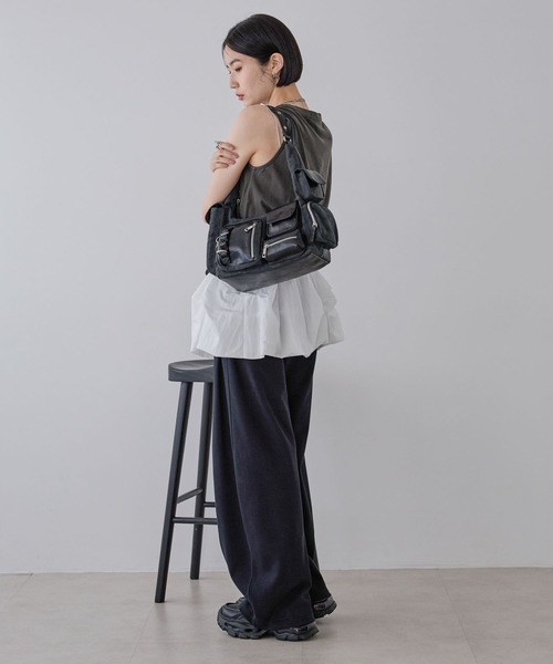 マルチポケットワンショルダーBAG/327984（ショルダーバッグ