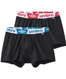 UMBRO（アンブロ）の「umbro/アンブロ ボクサーパンツ ブランドロゴ 2枚組（ボクサーパンツ）」