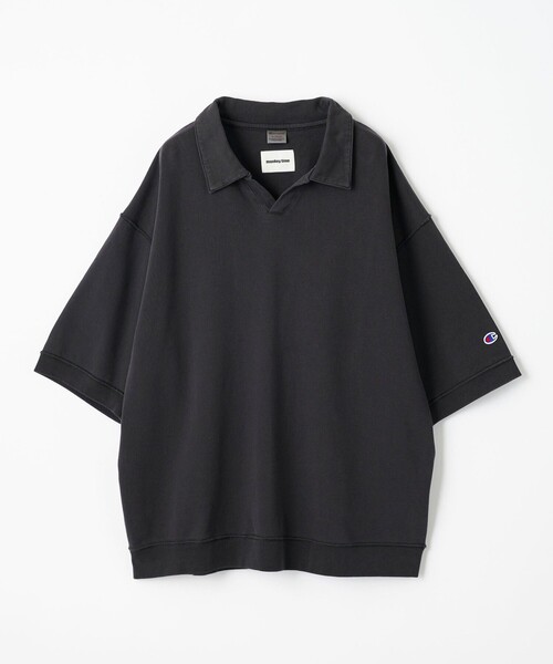 Champion × monkey time＞ ピグメント スキッパー ポロシャツ