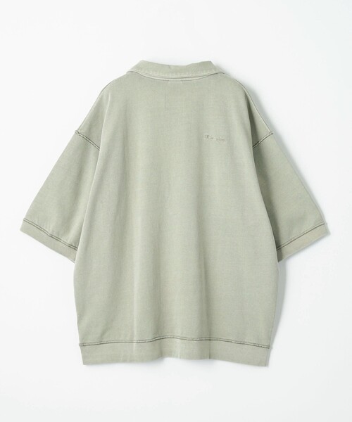 champion × monkey time ピグメント　ポロシャツ セール】＜Champion × monkey time＞ ピグメント スキッパー