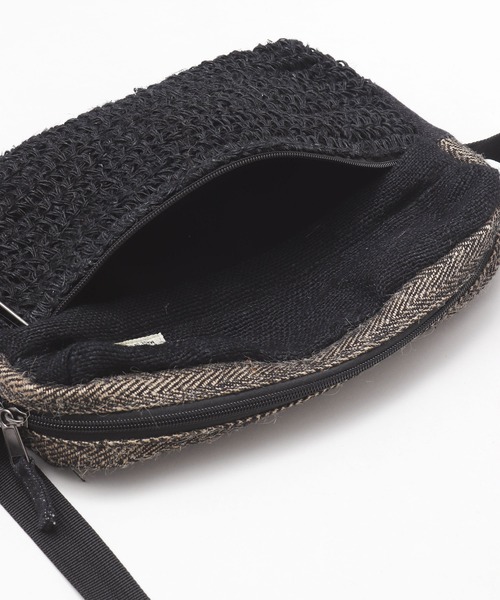 チャイハネ（チャイハネ）の「【チャイハネ】バクタショルダーバッグ（ショルダーバッグ・レディース・ブルー/ブラック・FREE）」の6枚目の写真