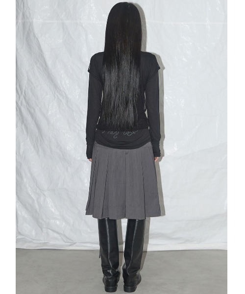 A'GEM/9 × .kom 「 FANCY CLUB/ファンシークラブ」 3-WAY DOT LAYERED LONG SLEEVE/ドットレイヤー A'GEM/9 × .kom 『 FANCY CLUB/ファンシークラブ』 3-WAY DOT