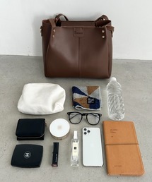 wears（ウェアーズ）の「新色追加 6色展開【A4収納可能】通勤・通学 PUダブルショルダートートバッグ ショルダーバッグ 2WAYバッグ（トートバッグ）」