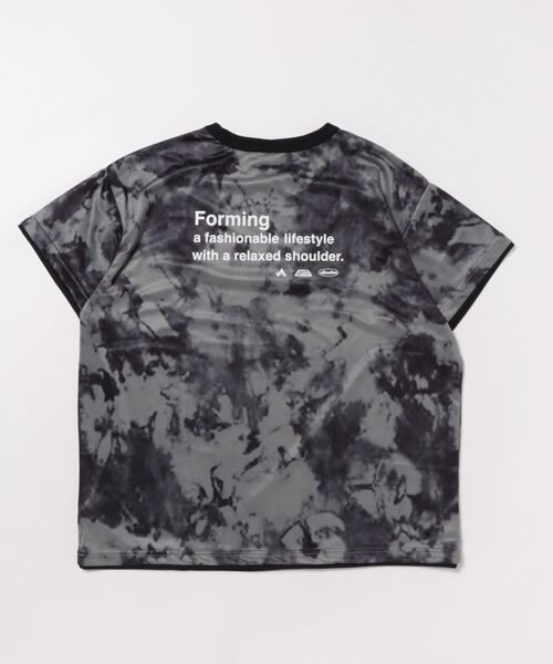 FARM（ファーム）の「ｵｰﾊﾞｰﾀﾞｲﾒｯｼｭTｼｬﾂ（Tシャツ/カットソー・キッズ・グリーン/ブラック・130cm/140cm/150cm/160cm）」の3枚目の写真