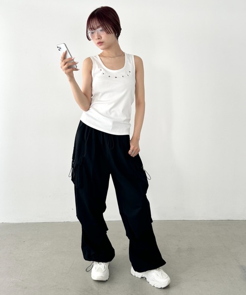 yproject タンクトップ レディース Y. Project ノースリーブ、タンクトップ