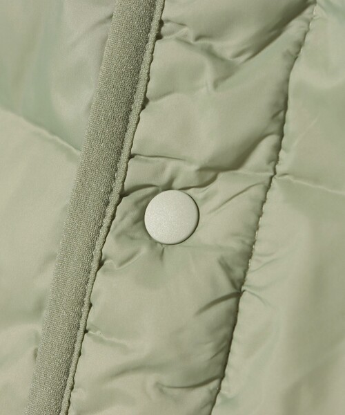 BEAMS mini（ビームスミニ）の「中綿 ノーカラー リバーシブル ブルゾン 2025FW（90～150cm）（ブルゾン・キッズ・オリーブ/ブラウン系その他・100/150/140/130/120/110/90）」の12枚目の写真