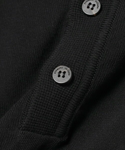 ROBERTO COLLINA / コットン ニットポロシャツ（ポロシャツ）｜ROBERTO