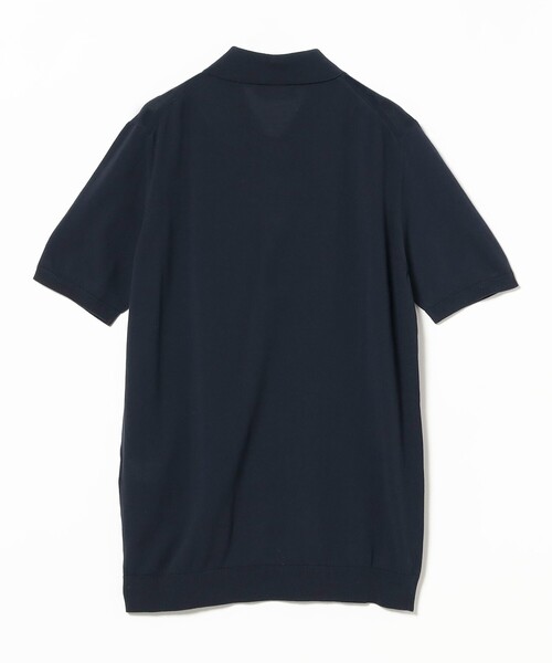 bshop別注roberto collina ロベルトコリーナニットポロシャツL ROBERTO COLLINA / コットン ニットポロシャツ（ポロシャツ