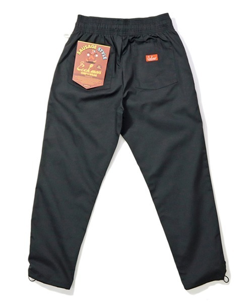 COOKMAN(クックマン)の「Cookman クックマン シェフパンツ イージーパンツ ワイドパンツ Sausage Style Ripstop Black(その他パンツ・メンズ・ブラック・LARGE/X-LARGE/XX-LARGE)」の4枚目の写真