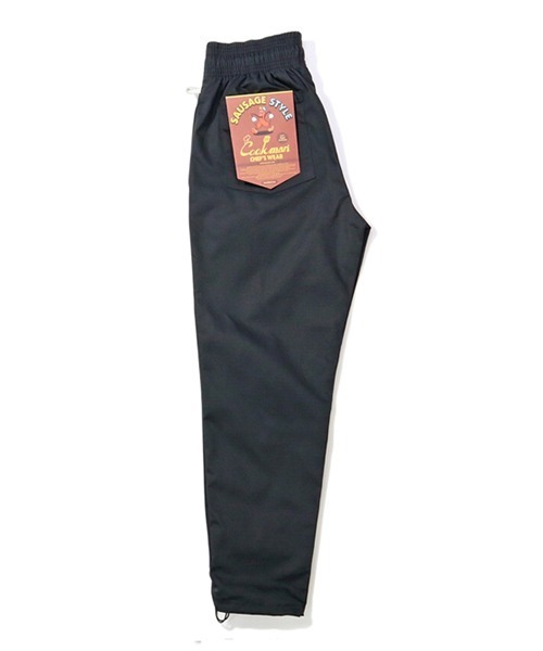 COOKMAN(クックマン)の「Cookman クックマン シェフパンツ イージーパンツ ワイドパンツ Sausage Style Ripstop Black(その他パンツ・メンズ・ブラック・LARGE/X-LARGE/XX-LARGE)」の10枚目の写真