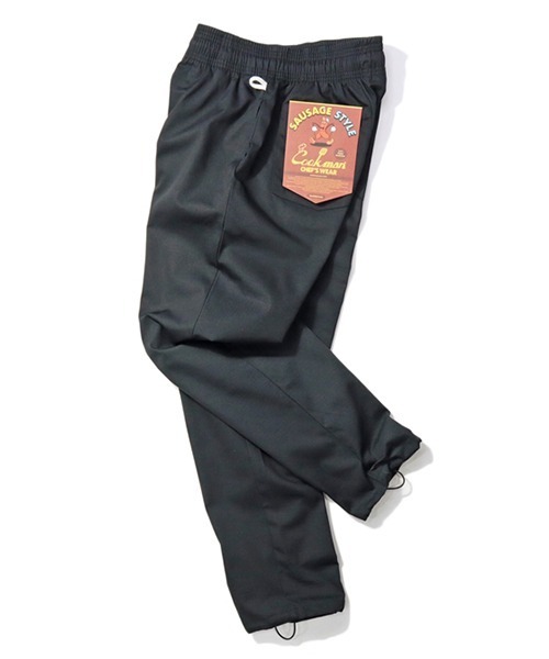 COOKMAN(クックマン)の「Cookman クックマン シェフパンツ イージーパンツ ワイドパンツ Sausage Style Ripstop Black(その他パンツ・メンズ・ブラック・LARGE/X-LARGE/XX-LARGE)」の9枚目の写真
