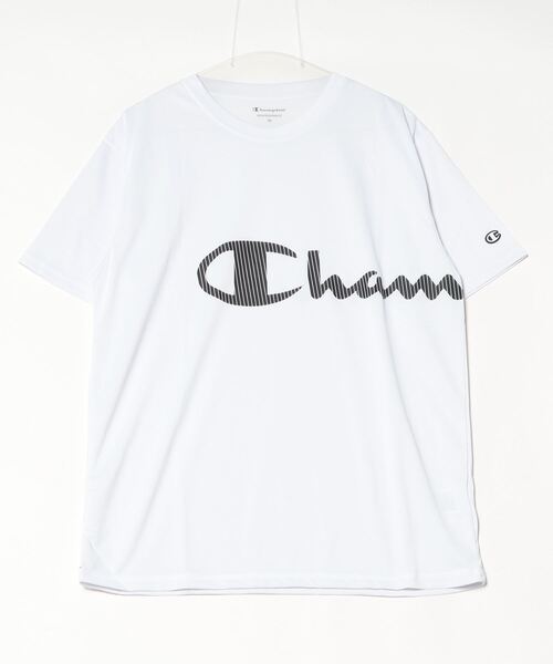 Champion(チャンピオン)の「チャンピオン SHORT SLEEVE T-SHORT_(Tシャツ/カットソー・メンズ・ホワイト/ブラック/ベージュ/ネイビー・M/L/LL)」の1枚目の写真