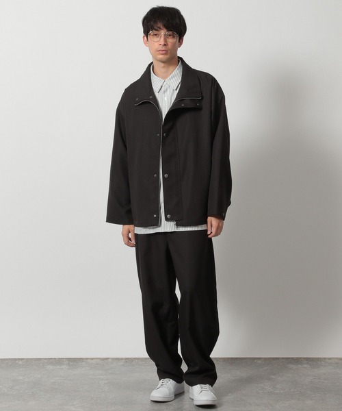 LAKOLE（ラコレ）の「DRYストライプ半袖シャツ / 289697（シャツ/ブラウス・メンズ・ブルー/ライトグレー・SMALL/MEDIUM/LARGE/X-LARGE）」の3枚目の写真