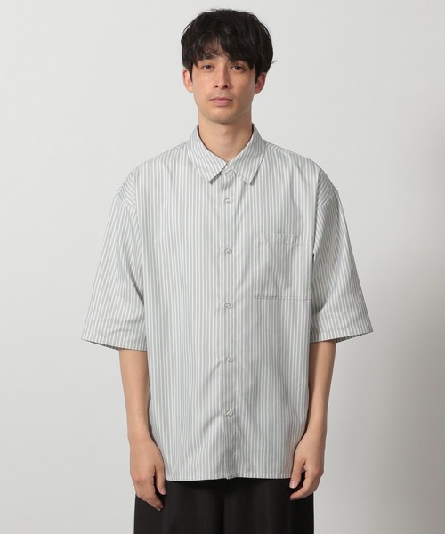 LAKOLE（ラコレ）の「DRYストライプ半袖シャツ / 289697（シャツ/ブラウス・メンズ・ブルー/ライトグレー・SMALL/MEDIUM/LARGE/X-LARGE）」の5枚目の写真