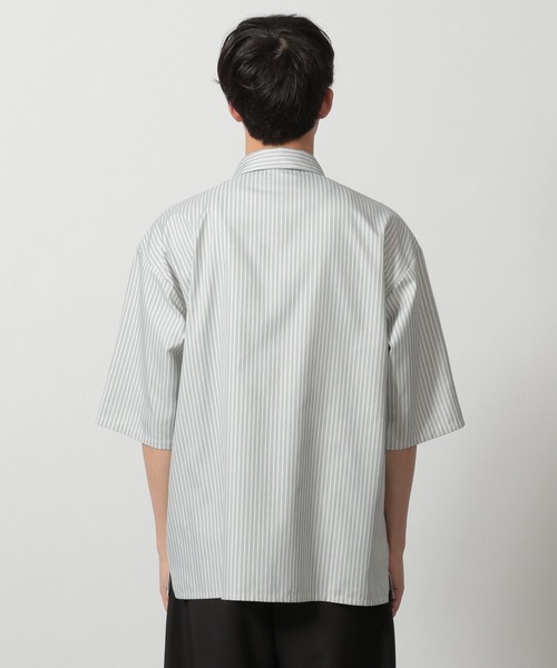 LAKOLE（ラコレ）の「DRYストライプ半袖シャツ / 289697（シャツ/ブラウス・メンズ・ブルー/ライトグレー・SMALL/MEDIUM/LARGE/X-LARGE）」の7枚目の写真