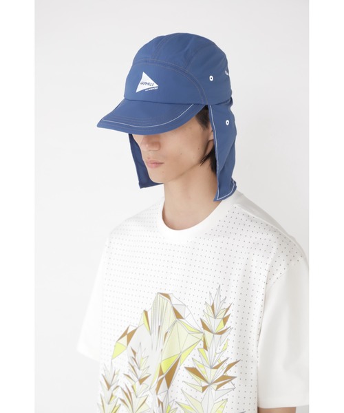 And wander × GRAMICCI ベースボールキャップ Gramicci x and wander JQ Tape Fleece Cap