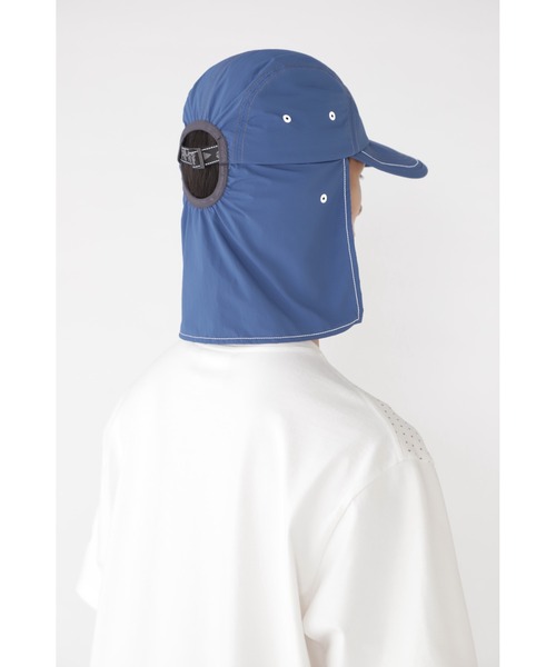 And wander × GRAMICCI ベースボールキャップ BRUSHED NYLON SUNSHADE CAP｜ブラッシュナイロンサンシェード