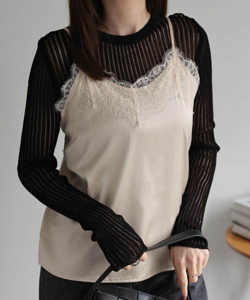 model：162㎝着用サイズ：F