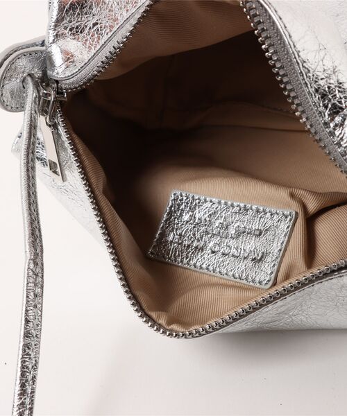 marco masi(マルコマージ)の「【MARCO MASI/マルコ・マージ】ショルダーバッグ ミニ ポシェット ポーチ(ショルダーバッグ・レディース・ブラック/シルバー/アイボリー/ダークブラック/ブラウン・FREE)」の6枚目の写真